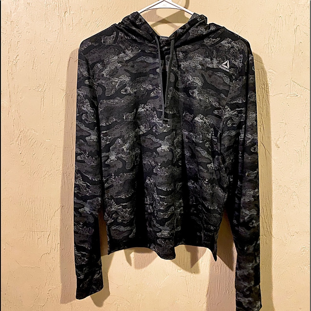 Rebook women’s camo hoodie